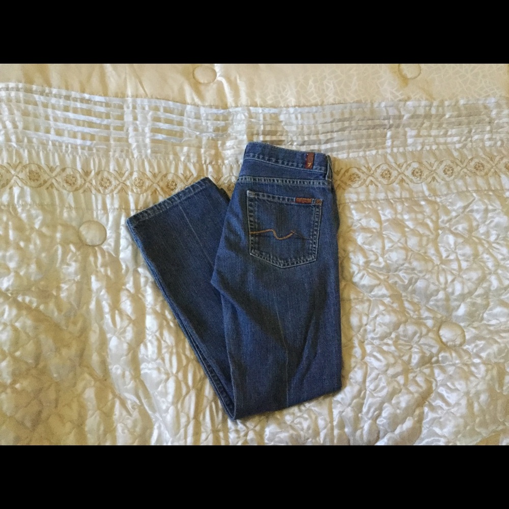 7 for all mankind jeans size 28